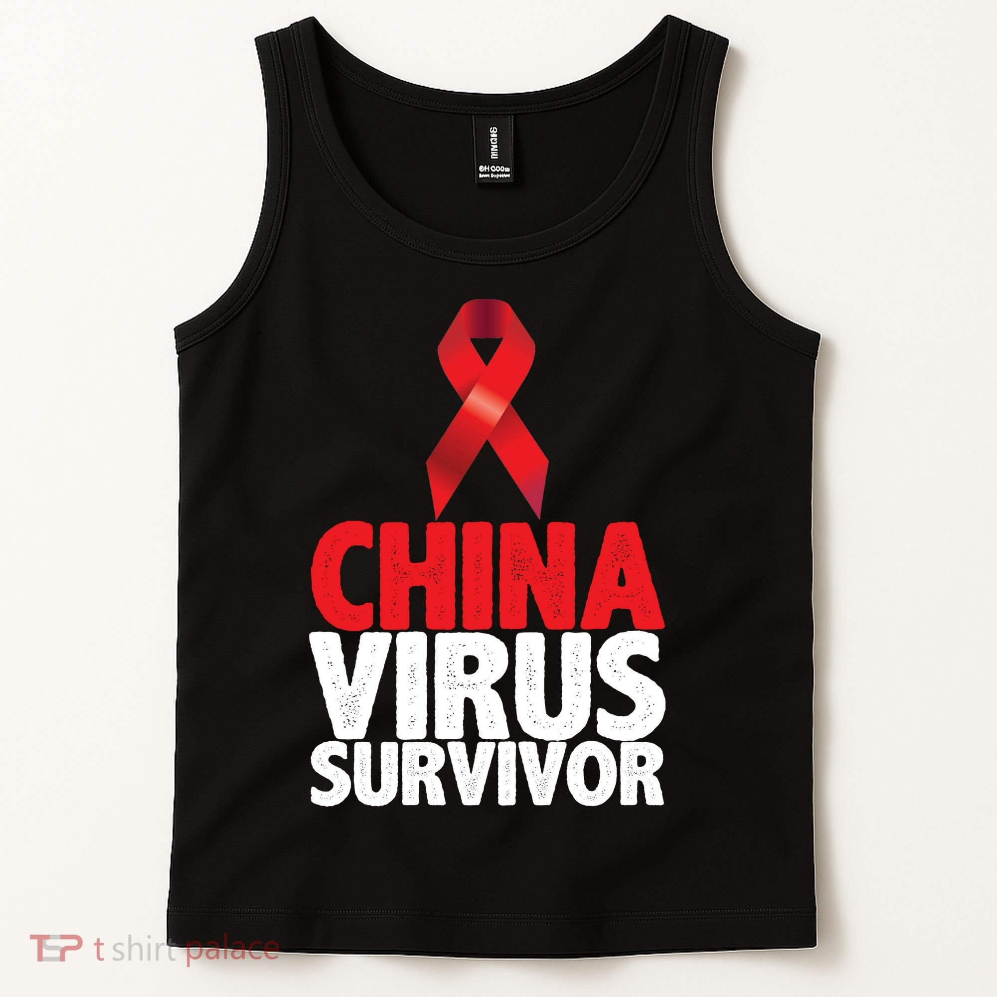 China Virus Survivor Tank Top