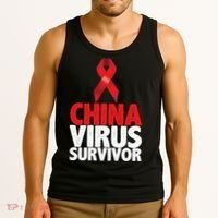 China Virus Survivor Tank Top thumb 3