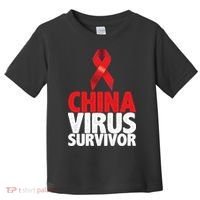 China Virus Survivor Toddler T-Shirt thumb 0