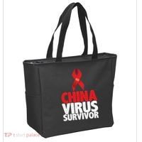 China Virus Survivor Tote Bag thumb 2