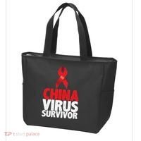 China Virus Survivor Tote Bag thumb 3