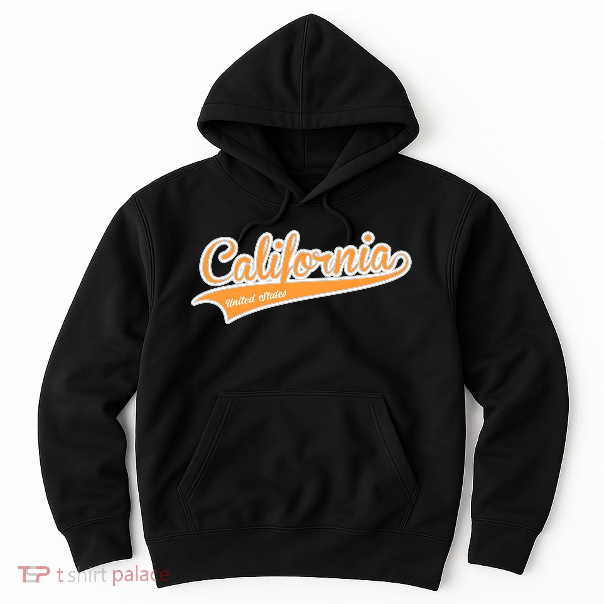 California Varsity Style Hoodie