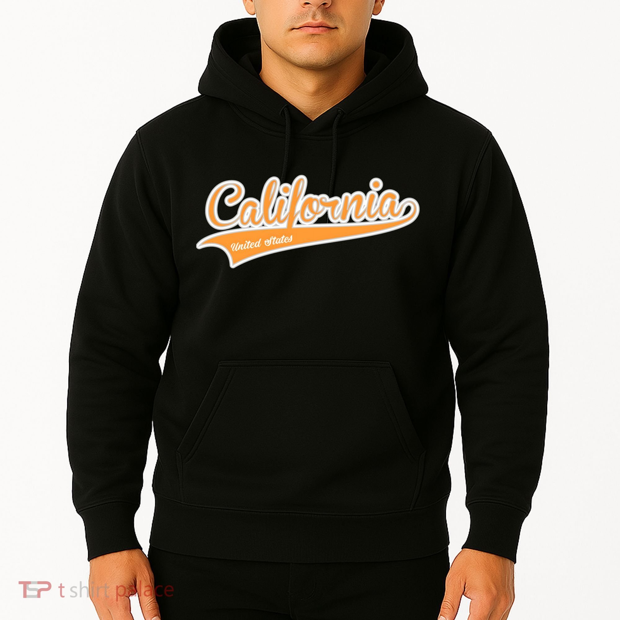 California Varsity Style Hoodie