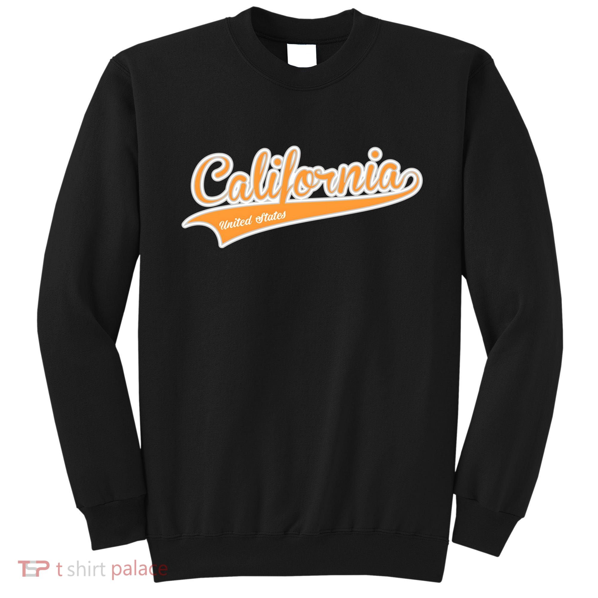 California Varsity Style Sweatshirt