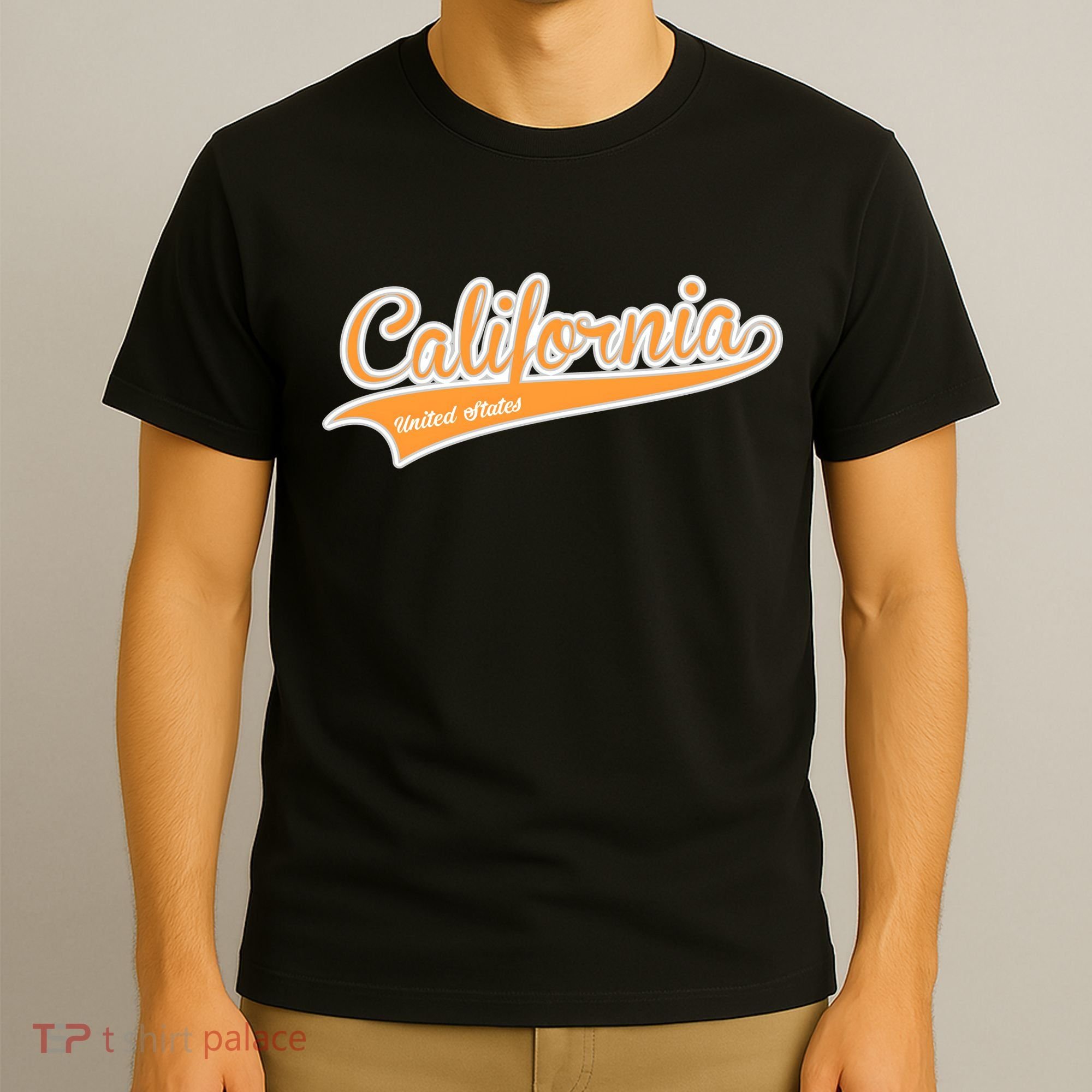 California Varsity Style T-Shirt