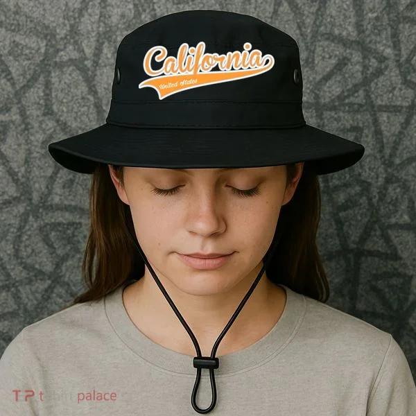 California Varsity Style Bucket Hat