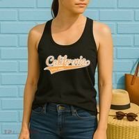 California Varsity Style Women's Tank Top thumb 2