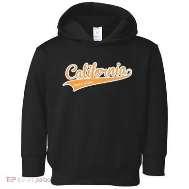 California Varsity Style Toddler Hoodie