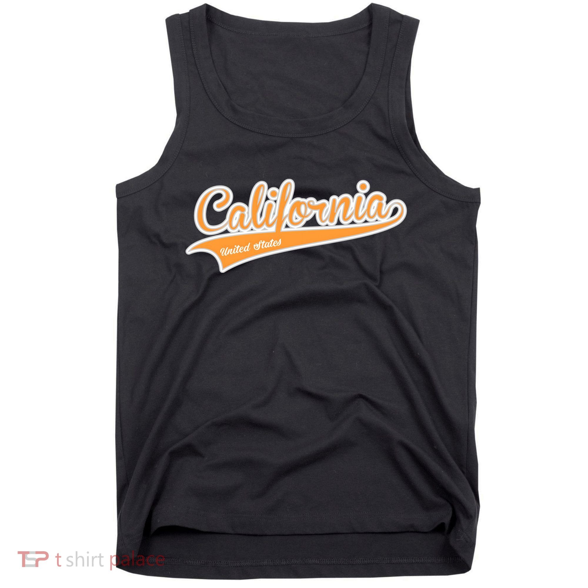 California Varsity Style Tank Top