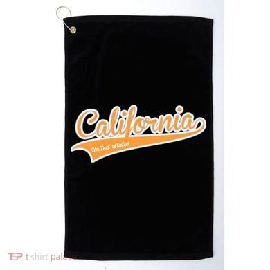 California Varsity Style Golf Towel