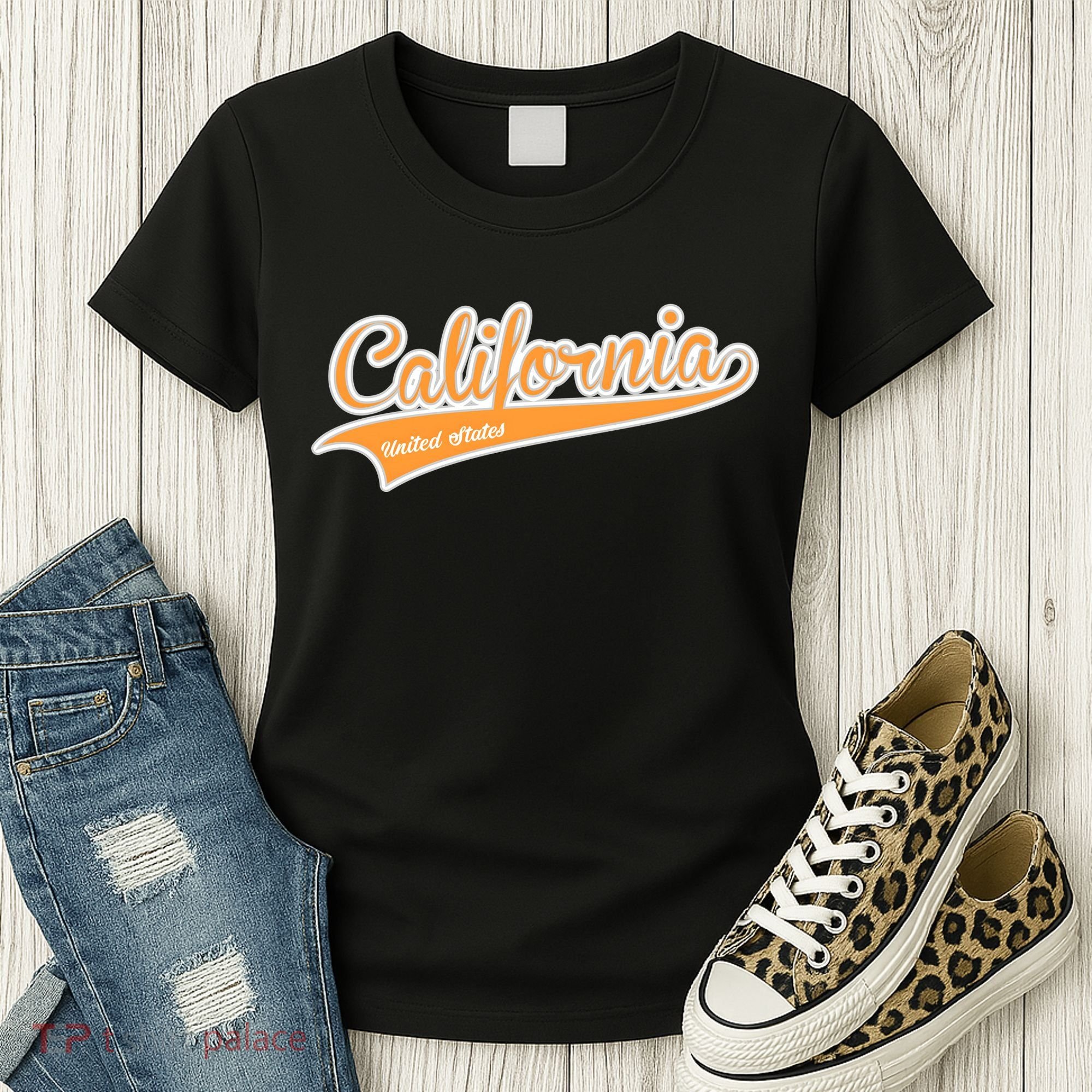 California Varsity Style Women's T-Shirt