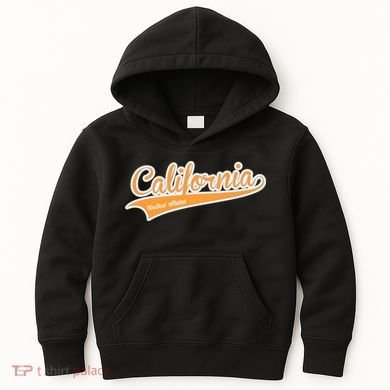 California Varsity Style Kids Hoodie