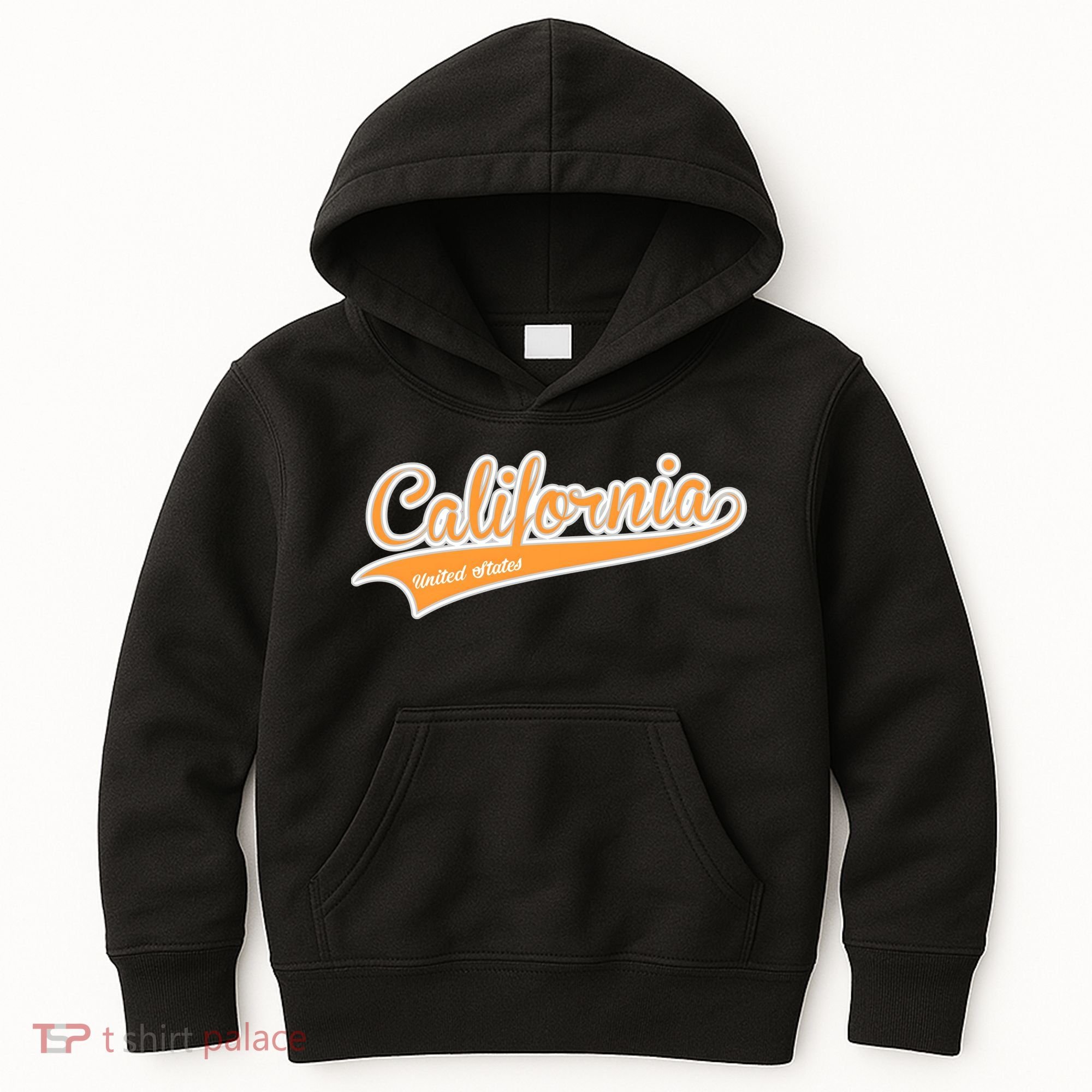 California Varsity Style Kids Hoodie