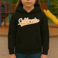 California Varsity Style Kids Hoodie thumb 3