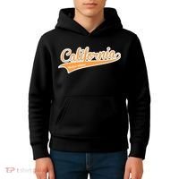 California Varsity Style Kids Hoodie thumb 4