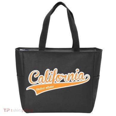 California Varsity Style Tote Bag