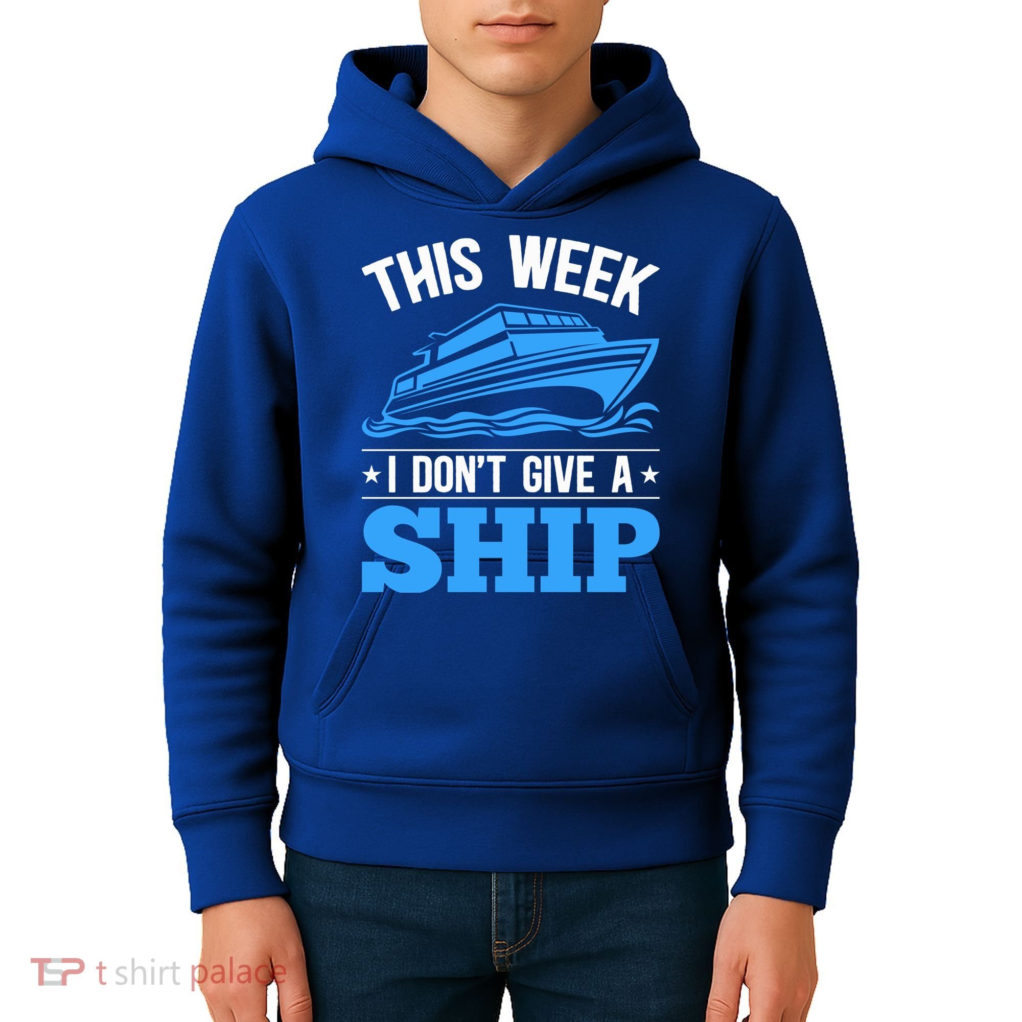 Cruise Vacation This Week I Don't Give A Ship Cruise Couples Funny Gift Kids Hoodie