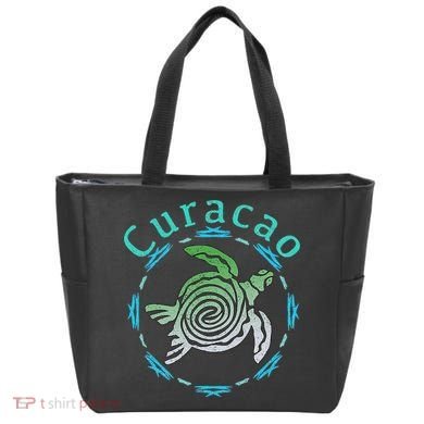 Curacao Vintage Tribal Turtle Gift Tote Bag
