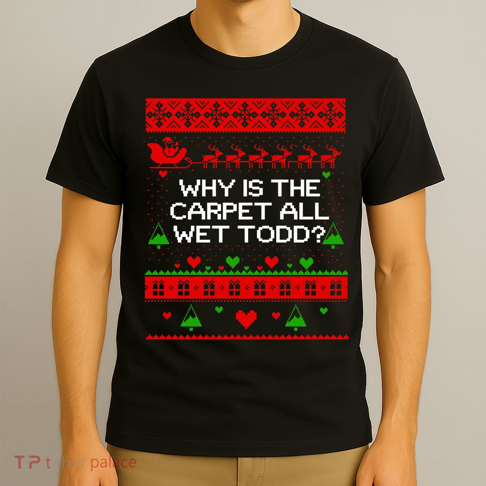 Christmas Vacation Todd & Margo Matching Family Christmas Shirts T-Shirt