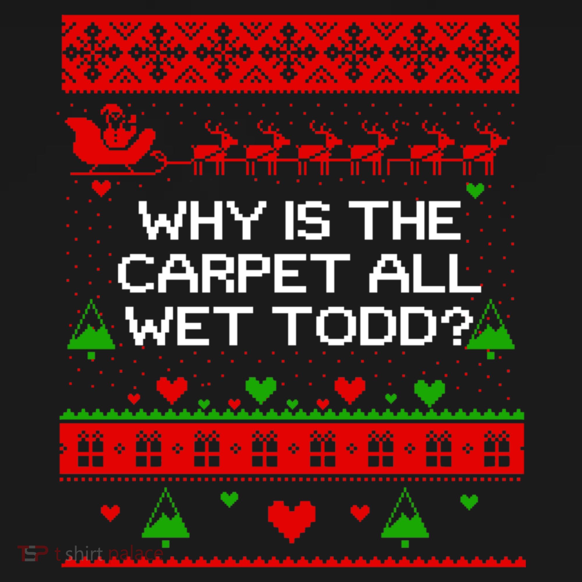 Christmas Vacation Todd & Margo Matching Family Christmas Shirts T-Shirt