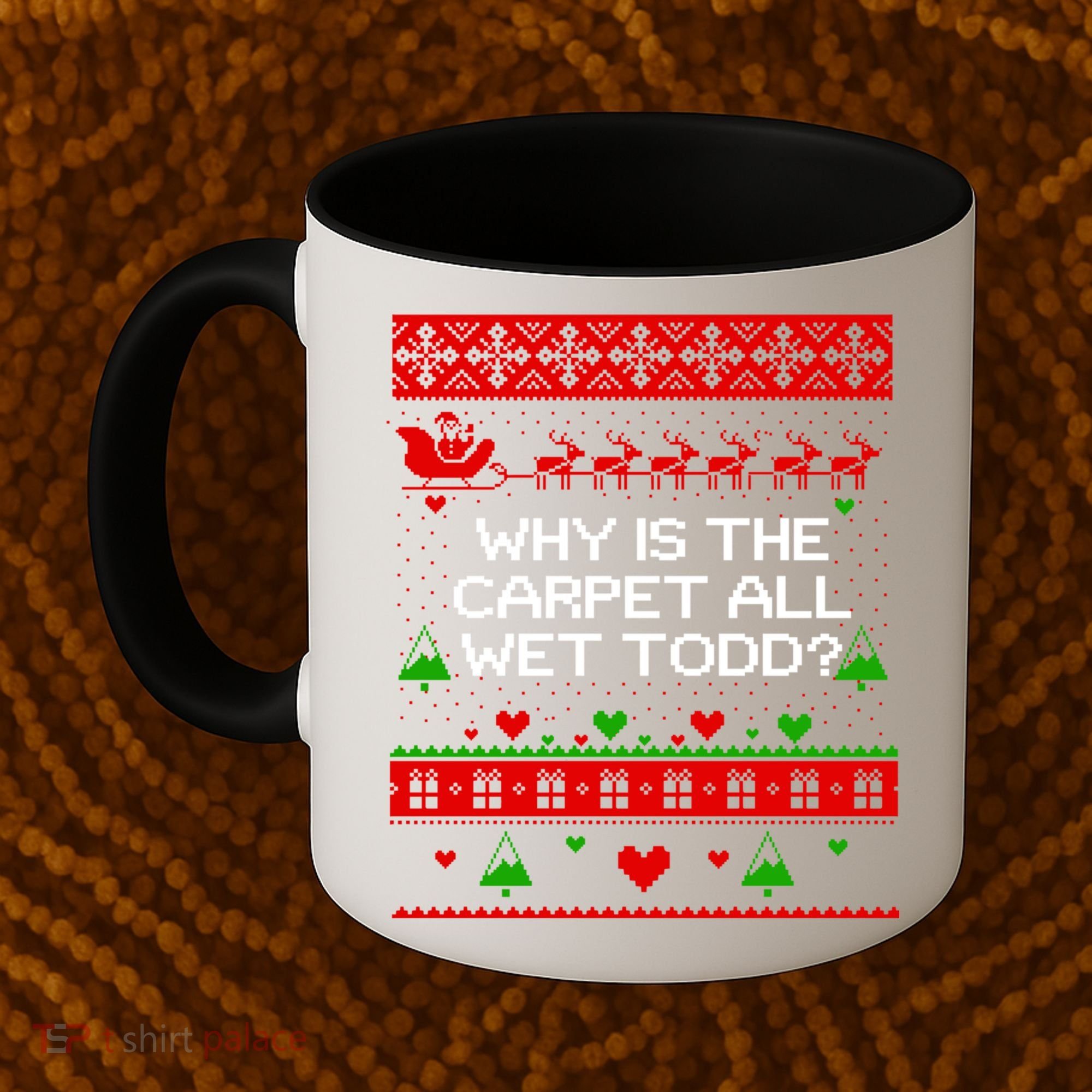 Christmas Vacation Todd & Margo Matching Family Christmas Shirts Coffee Mug