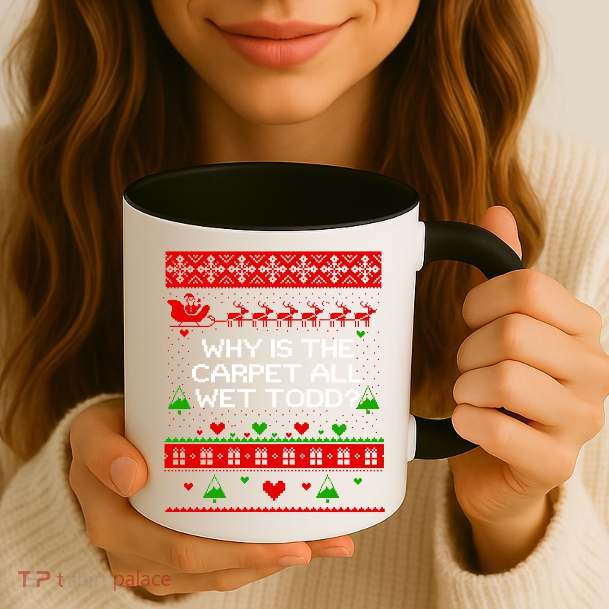 Christmas Vacation Todd & Margo Matching Family Christmas Shirts Coffee Mug