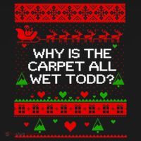 Christmas Vacation Todd & Margo Matching Family Christmas Shirts Polo thumb 3
