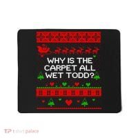 Christmas Vacation Todd & Margo Matching Family Christmas Shirts Mousepad thumb 0