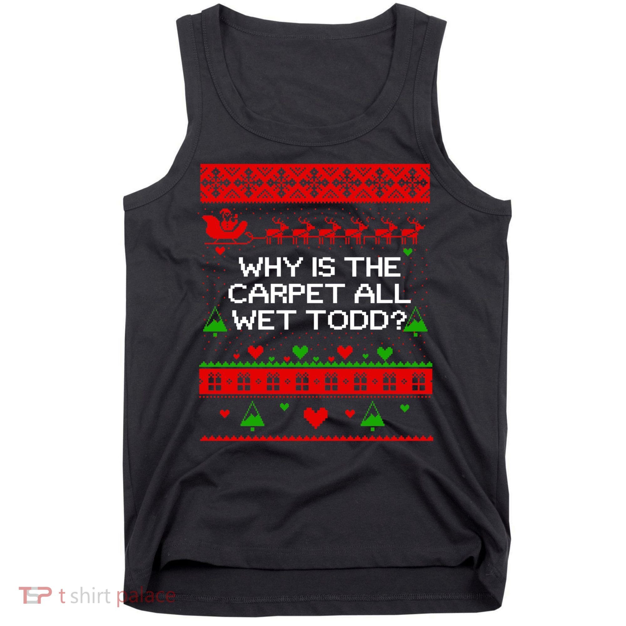 Christmas Vacation Todd & Margo Matching Family Christmas Shirts Tank Top
