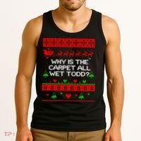 Christmas Vacation Todd & Margo Matching Family Christmas Shirts Tank Top thumb 3