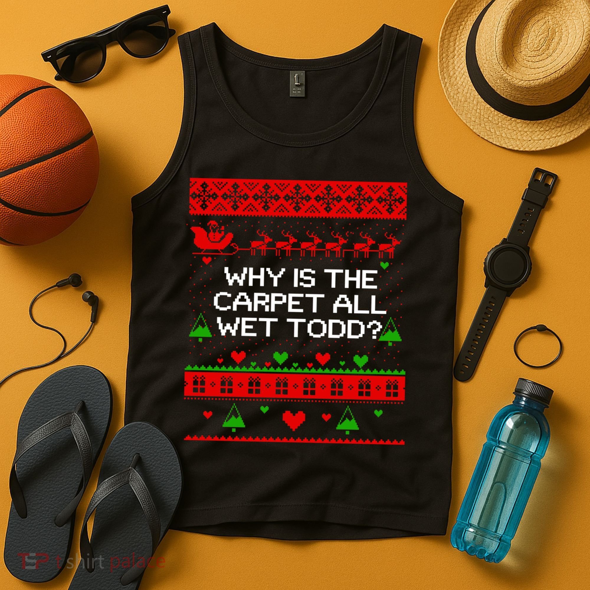 Christmas Vacation Todd & Margo Matching Family Christmas Shirts Tank Top