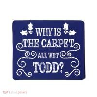 Christmas Vacation Todd & Margo Matching Family Christmas Shirts Mousepad thumb 0
