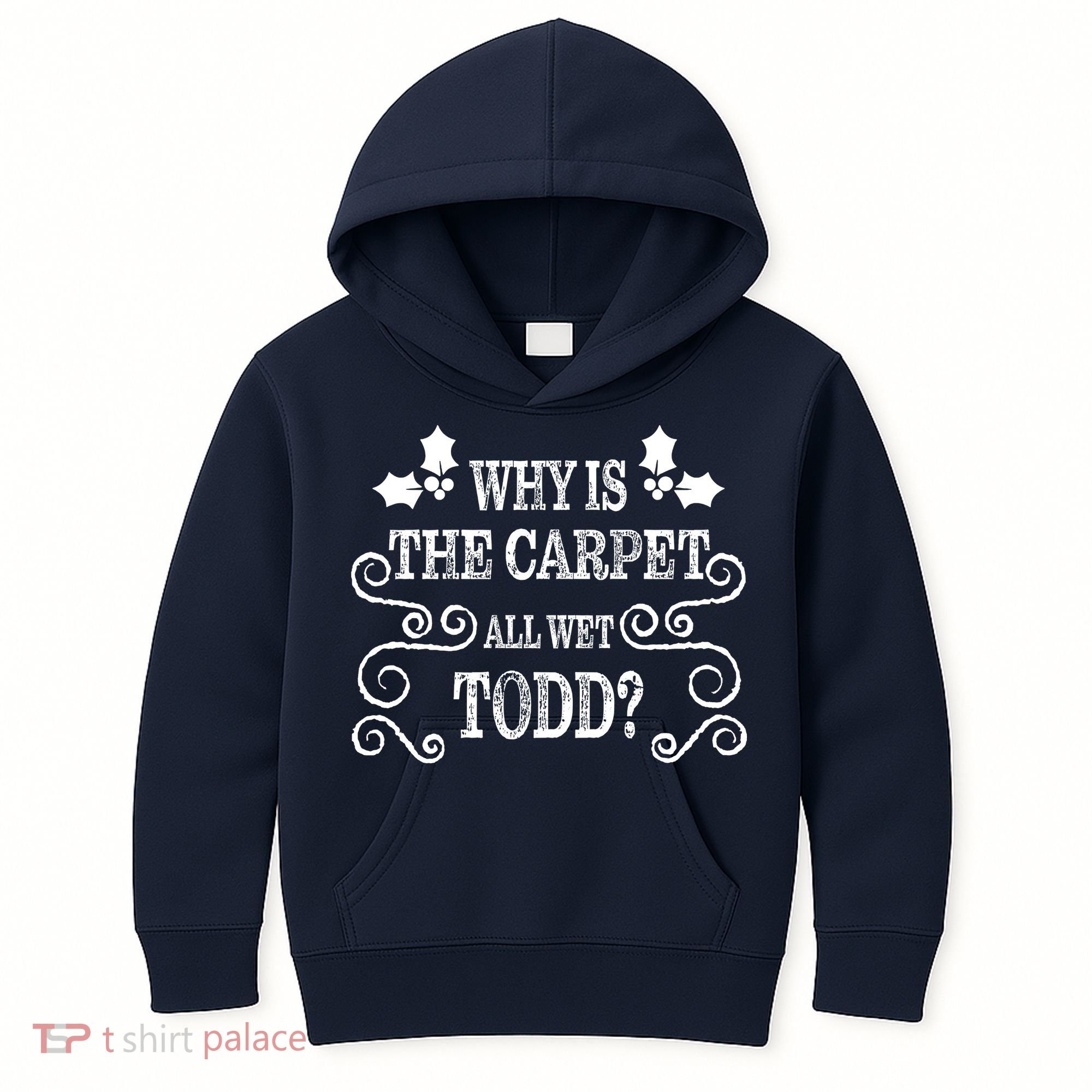 Christmas Vacation Todd & Margo Matching Family Christmas Shirts Kids Hoodie