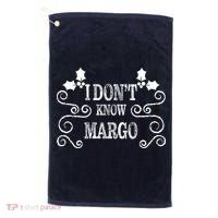 Christmas Vacation Todd & Margo Matching Family Christmas Shirts Golf Towel thumb 0
