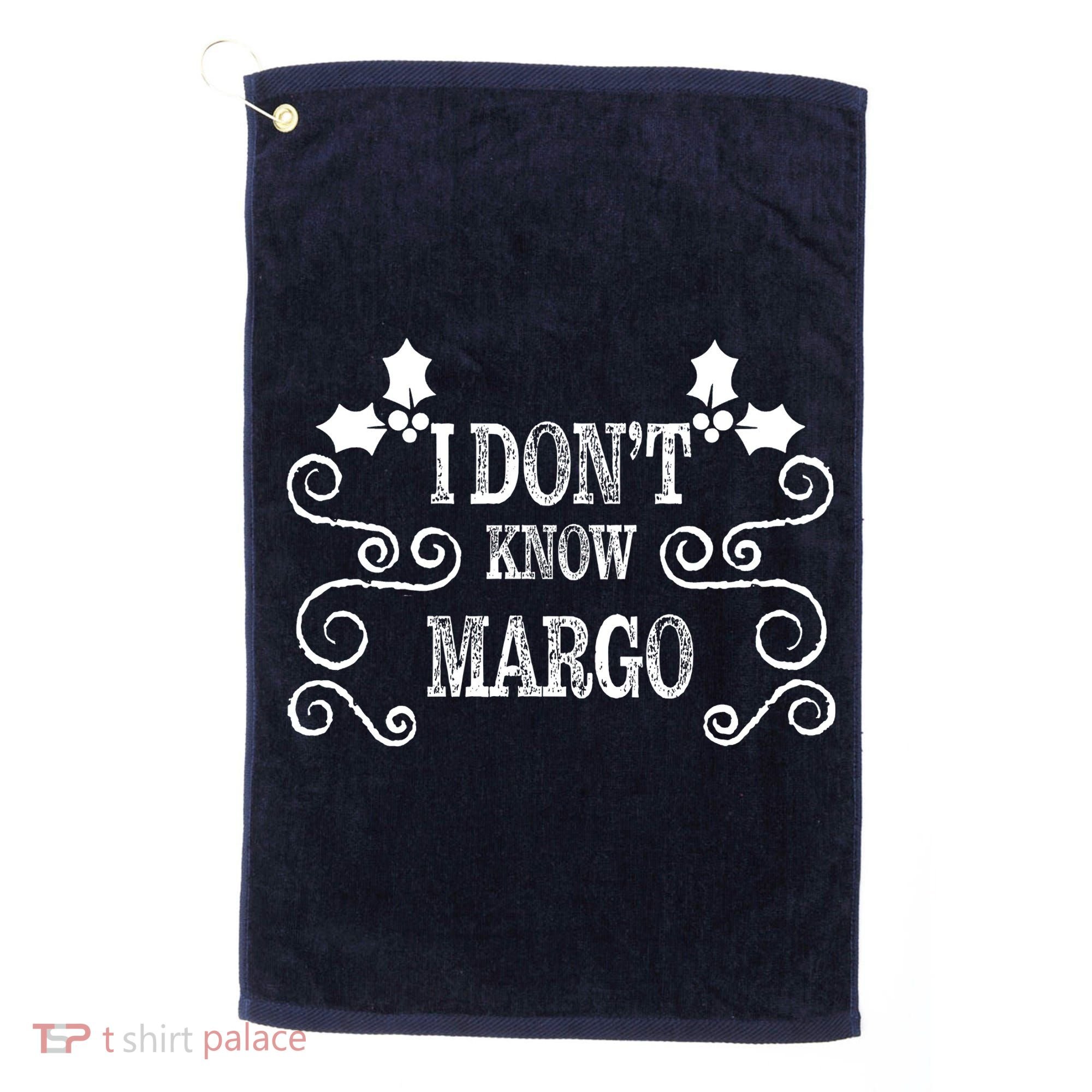Christmas Vacation Todd & Margo Matching Family Christmas Shirts Golf Towel