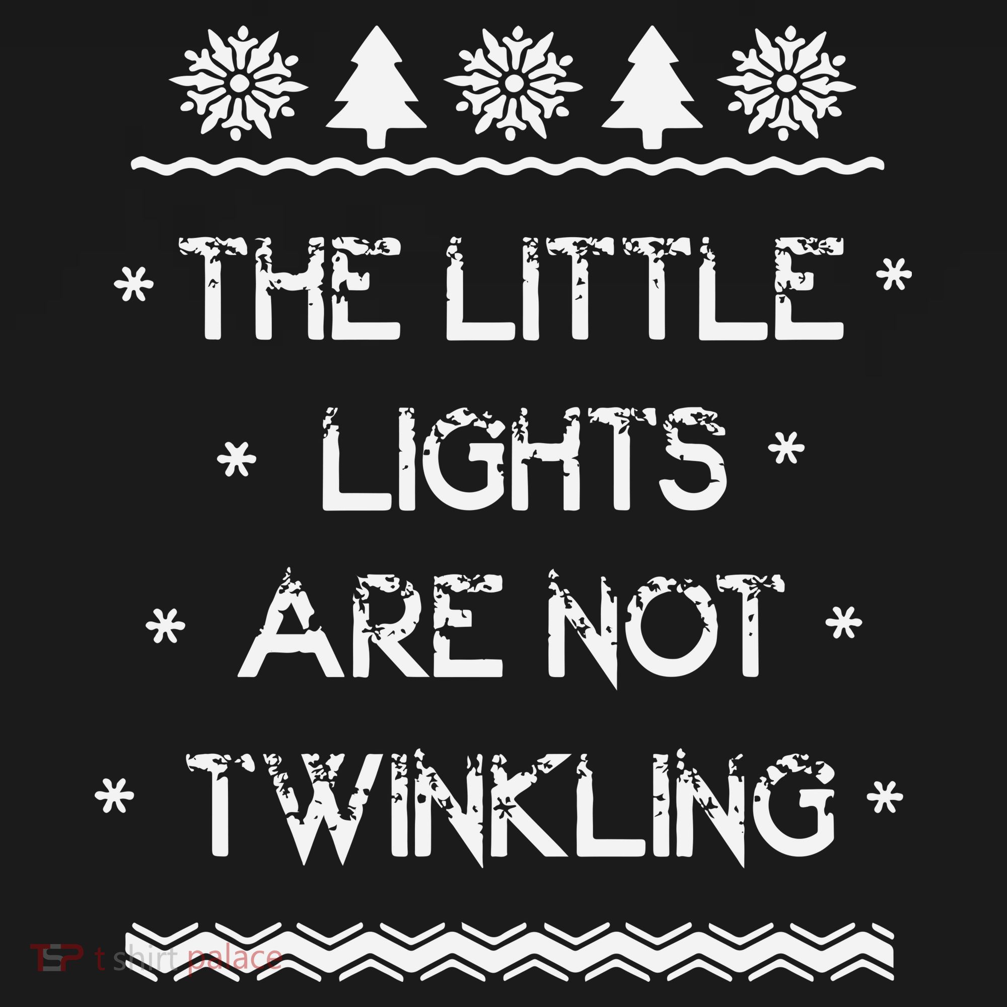 Christmas Vacation The Little Lights Are Not Twinkling Christmas T-Shirt
