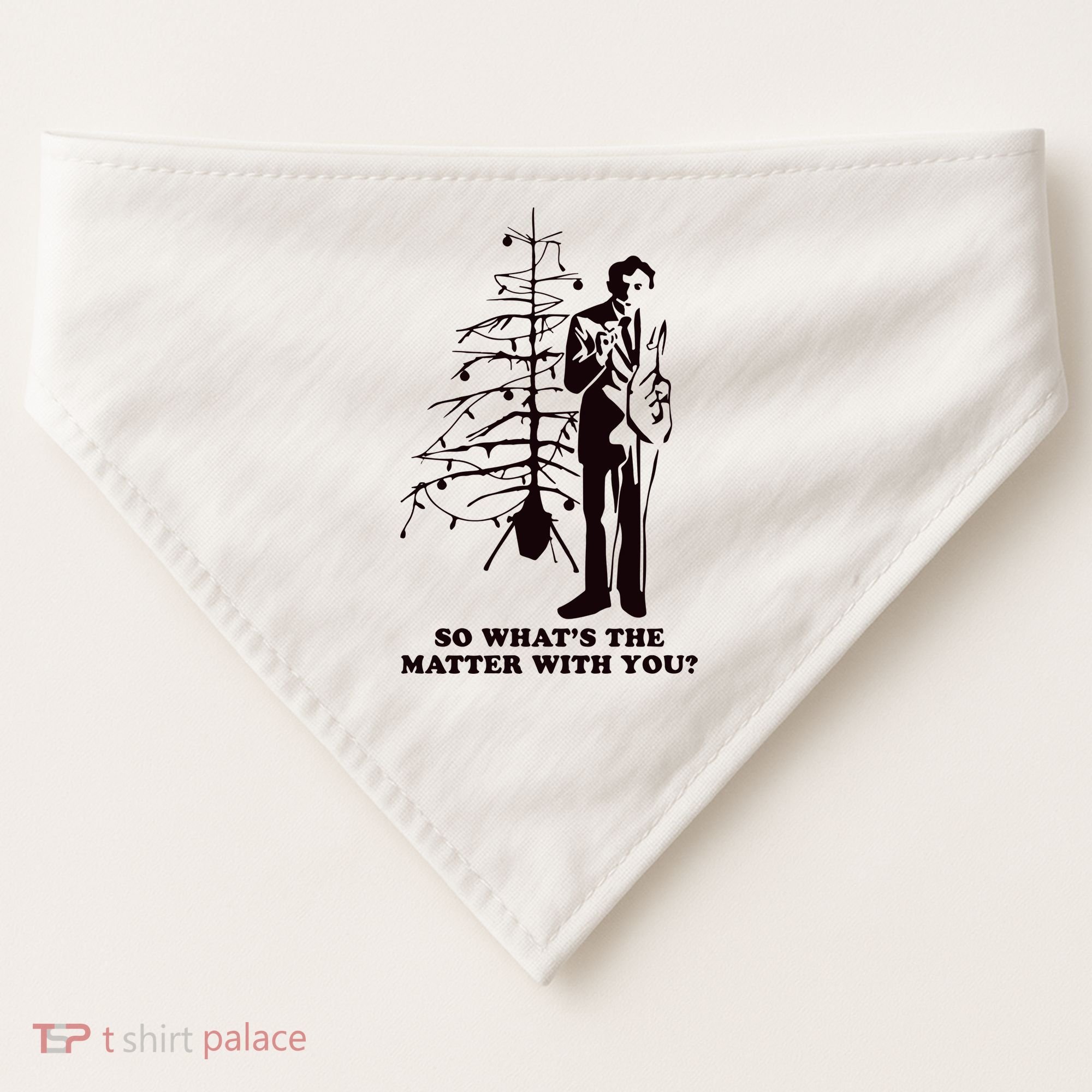 Christmas Vacation Uncle Lewis Christmas Movie USA-Made Doggie Bandana