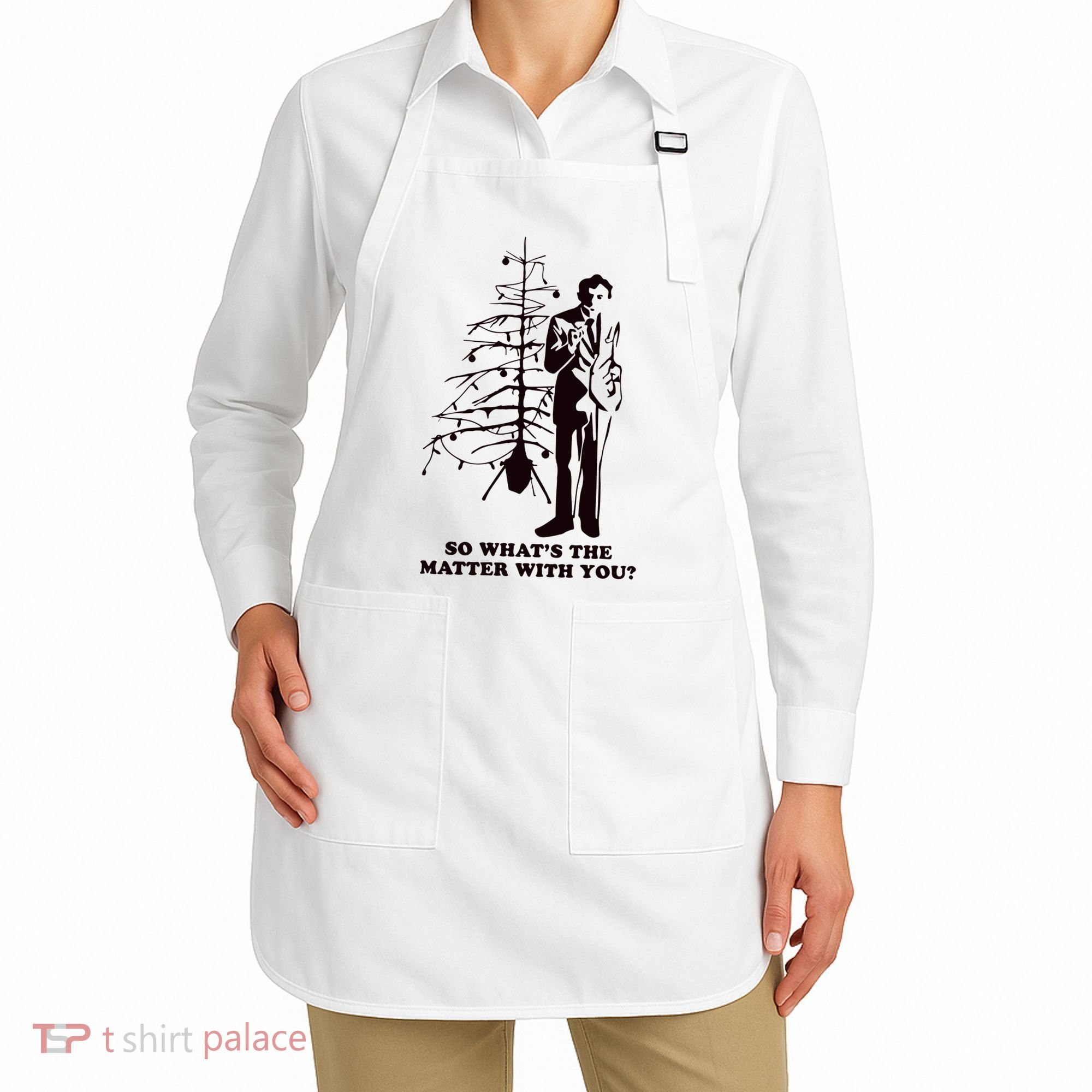 Christmas Vacation Uncle Lewis Christmas Movie Apron