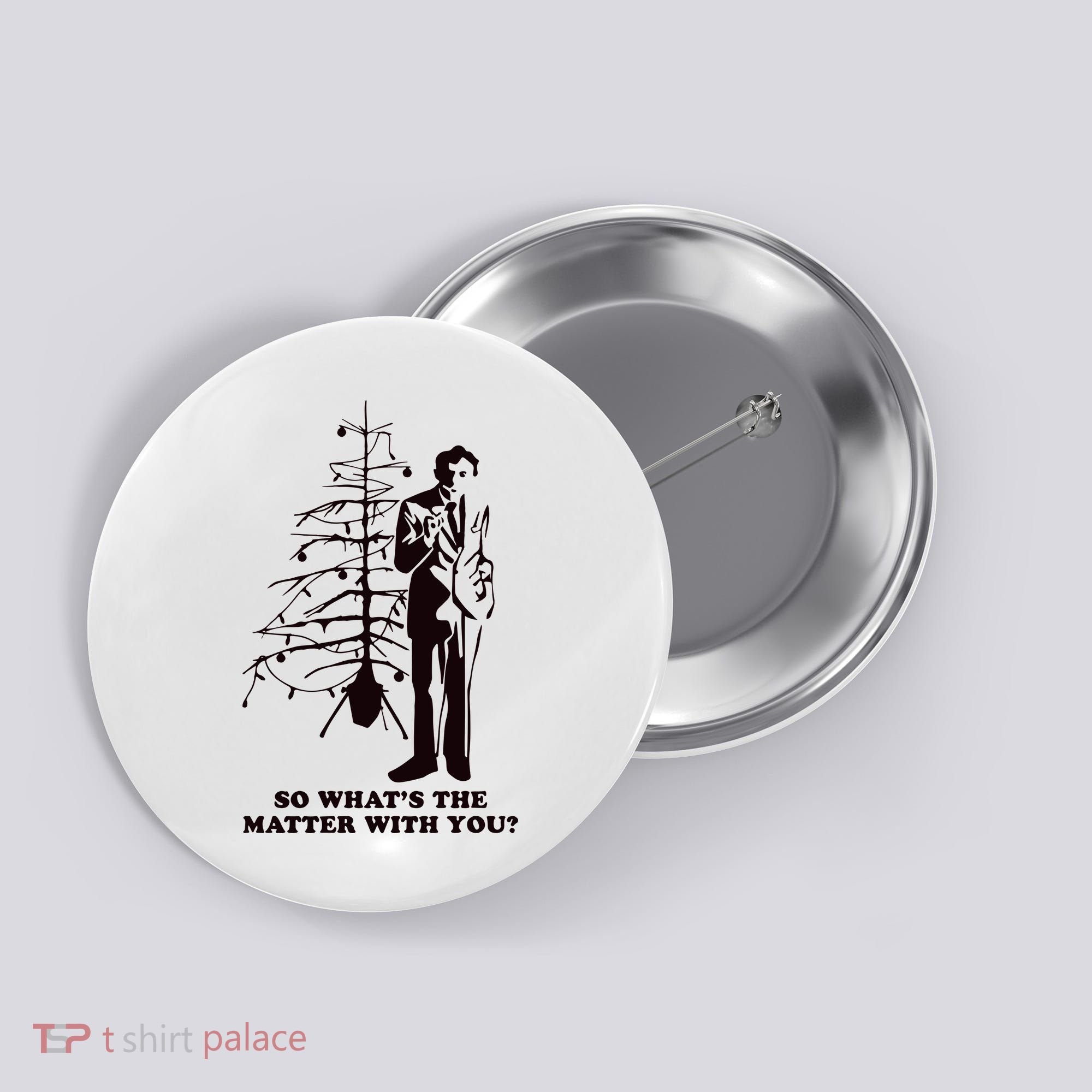 Christmas Vacation Uncle Lewis Christmas Movie Button