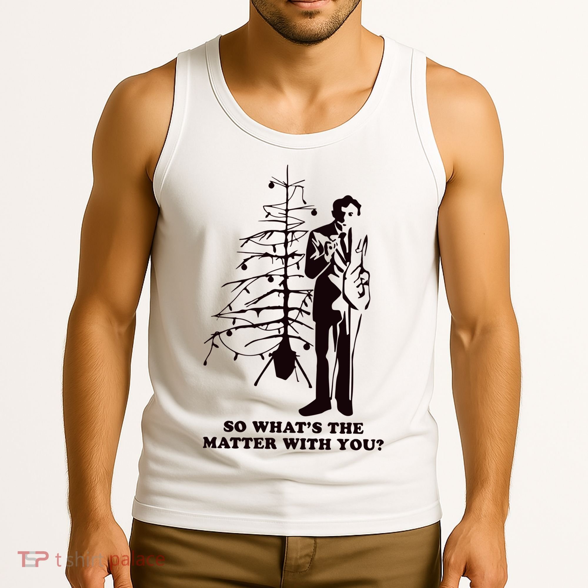 Christmas Vacation Uncle Lewis Christmas Movie Tank Top