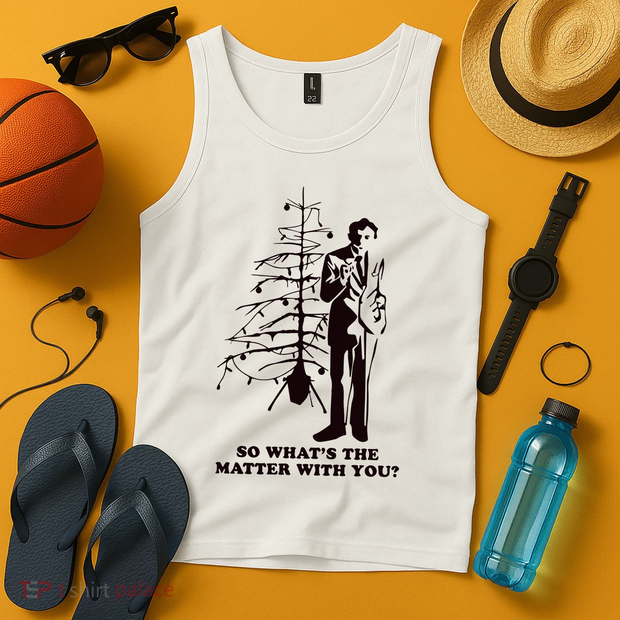 Christmas Vacation Uncle Lewis Christmas Movie Tank Top