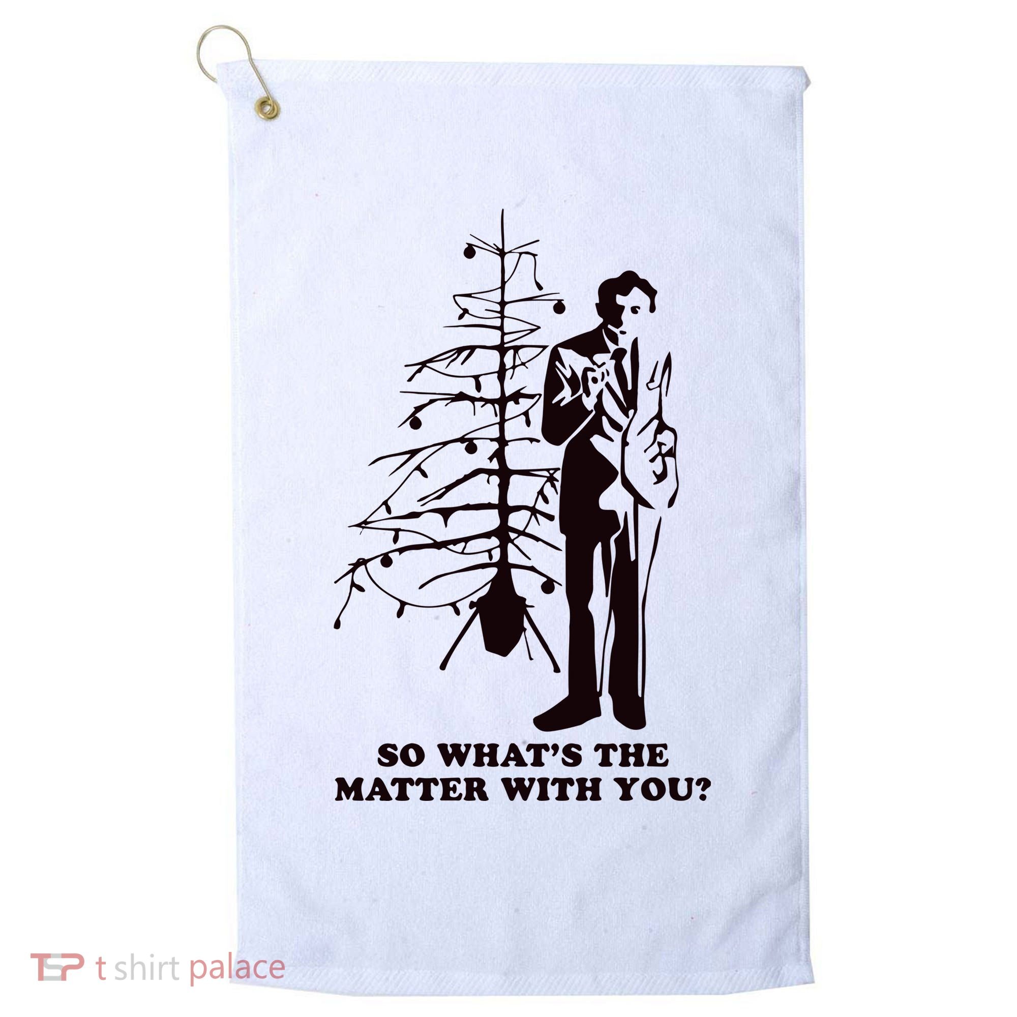 Christmas Vacation Uncle Lewis Christmas Movie Golf Towel