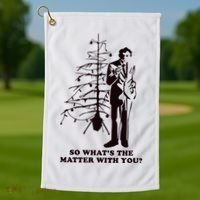 Christmas Vacation Uncle Lewis Christmas Movie Golf Towel thumb 1