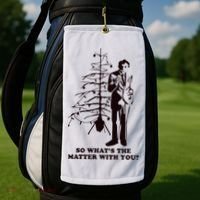 Christmas Vacation Uncle Lewis Christmas Movie Golf Towel thumb 2
