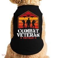 Combat Veteran Vietnam Veterans Day Premium Doggie Tank thumb 0