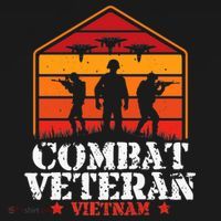 Combat Veteran Vietnam Veterans Day Premium Women's Hoodie thumb 2