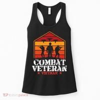 Combat Veteran Vietnam Veterans Day Premium Women's Tank Top thumb 0