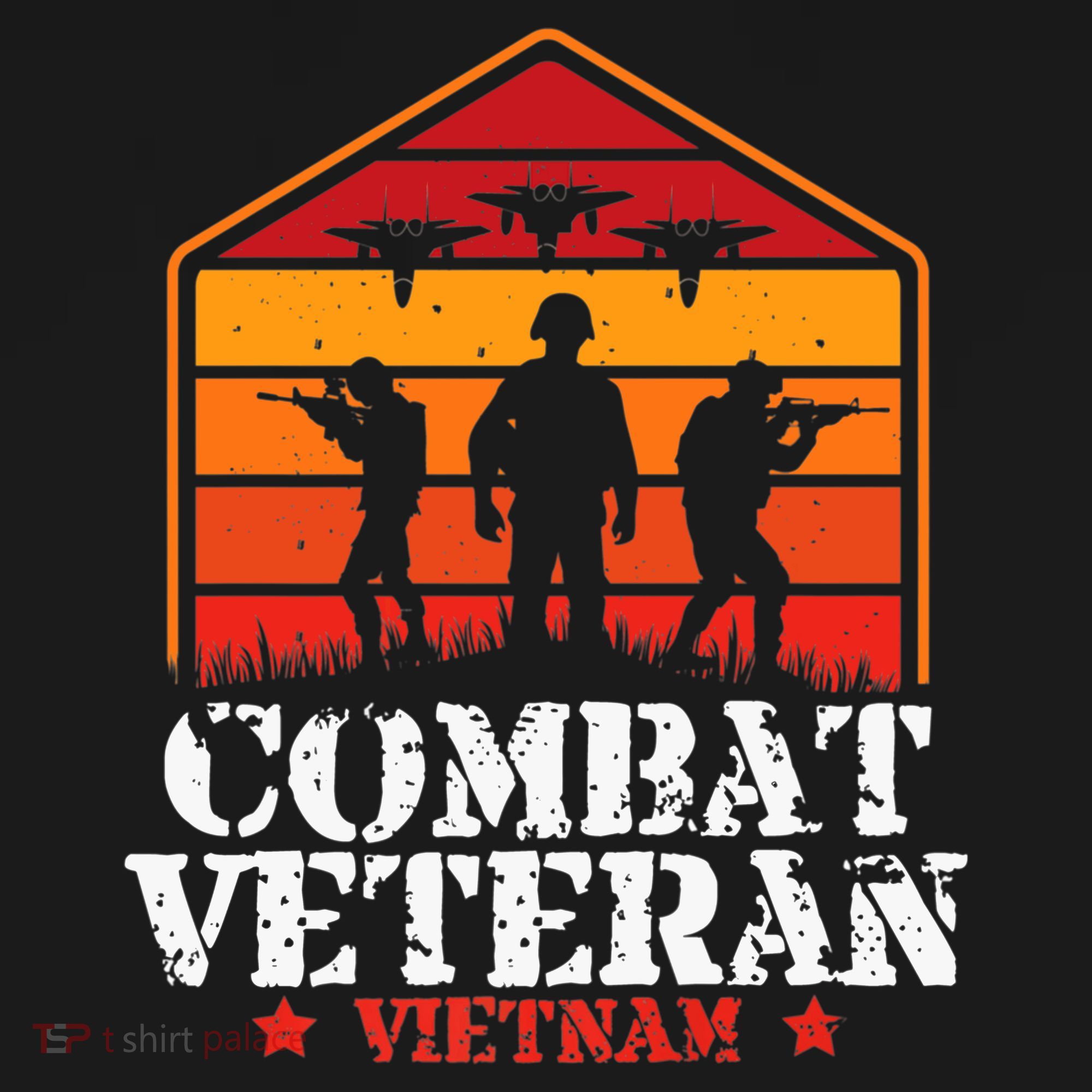 Combat Veteran Vietnam Veterans Day Premium Women's Tank Top