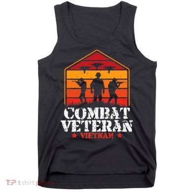 Combat Veteran Vietnam Veterans Day Premium Tank Top