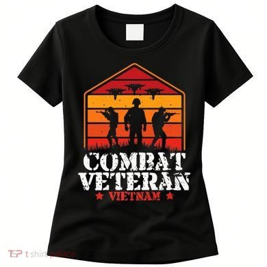Combat Veteran Vietnam Veterans Day Premium Women's T-Shirt
